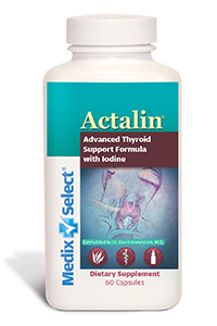Actalin Iodine Thyroid Support Supplement