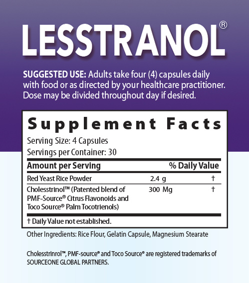 Lesstranol ingredients