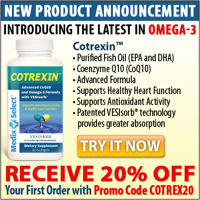 Cotrexin | Omega-3 and CoQ10 Supplement